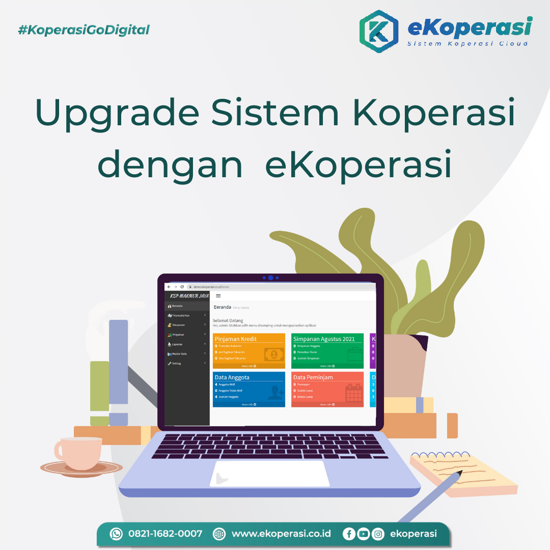 Upgrade Sistem Koperasi dengan eKoperasi - eKoperasi | Aplikasi Koperasi