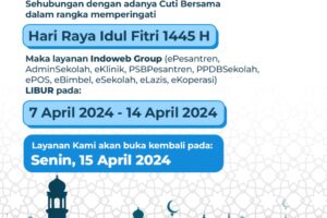 Pemberitahuan Jadwal Libur Hari Raya Idul Fitri Indoweb