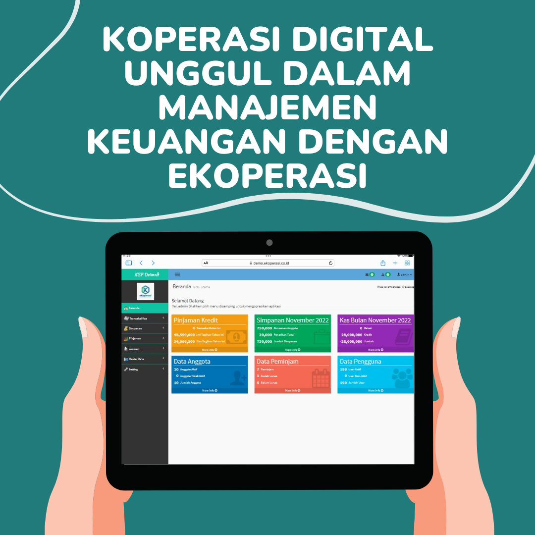 Koperasi Digital Unggul dalam Manajemen Keuangan dengan eKoperasi