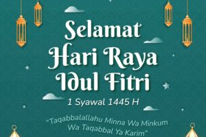 Tim eKoperasi mengucapkan Selamat Hari Raya Idul Fitri 1445 H