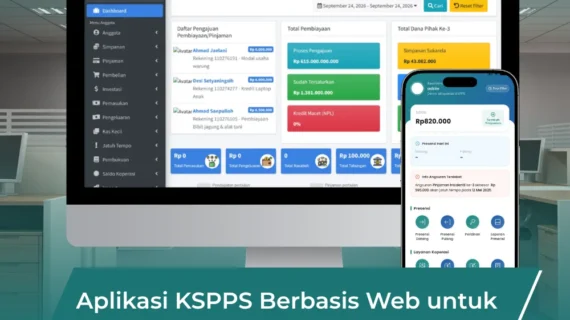 Aplikasi KSPPS Berbasis Web untuk Administrasi Koperasi Modern