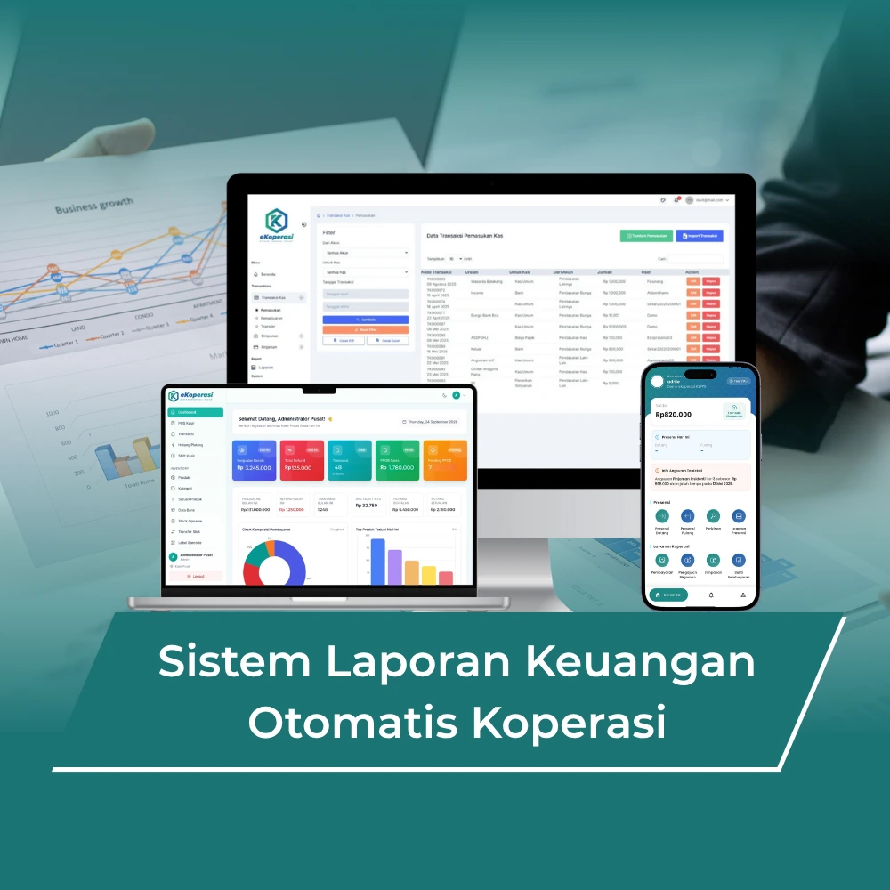 Sistem Laporan Keuangan Otomatis KSP, KSU & KSPPS