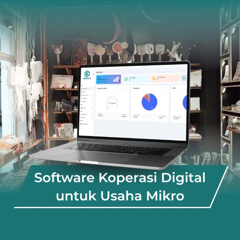 Software Koperasi Digital untuk Usaha Mikro