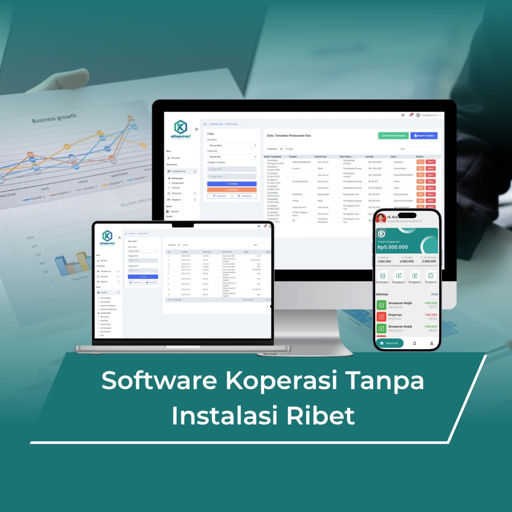 Software Koperasi Tanpa Instalasi Ribet